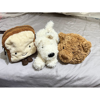 jellycat 包 西高地 熊頭 吐司