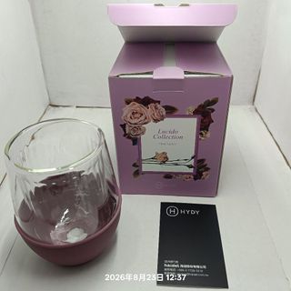 股東會紀念品信邦電子美國HYDY雙層玻璃蛋型 杯240ml