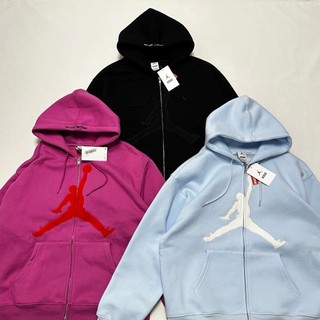 全新限量免運26SS Supreme Jordan Hooded Sweatshirt喬丹聯名男女情侶長袖連帽拉鏈外套