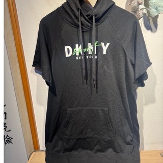 dkny 黑色 短袖 洋裝 m碼（洋3）