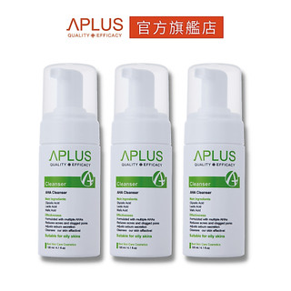 綺麗 Aplus 果酸控油潔面慕斯 120ml 【3件組】