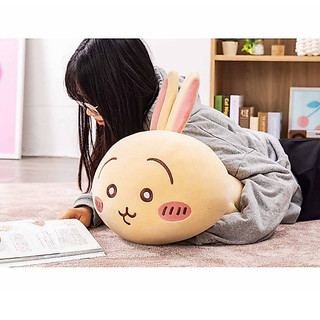 日本🇯🇵 吉伊卡哇 棉花糖💛 趴姿抱枕玩偶 瞌睡兔子Chiikawa baby 吉伊卡哇 烏薩奇趴娃 烏薩奇玩偶