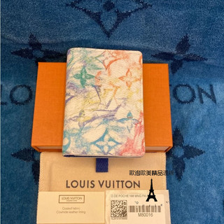 Louis Vuitton 路易威登 LV Pocket Organizer 彩色 印花 短夾 M80016