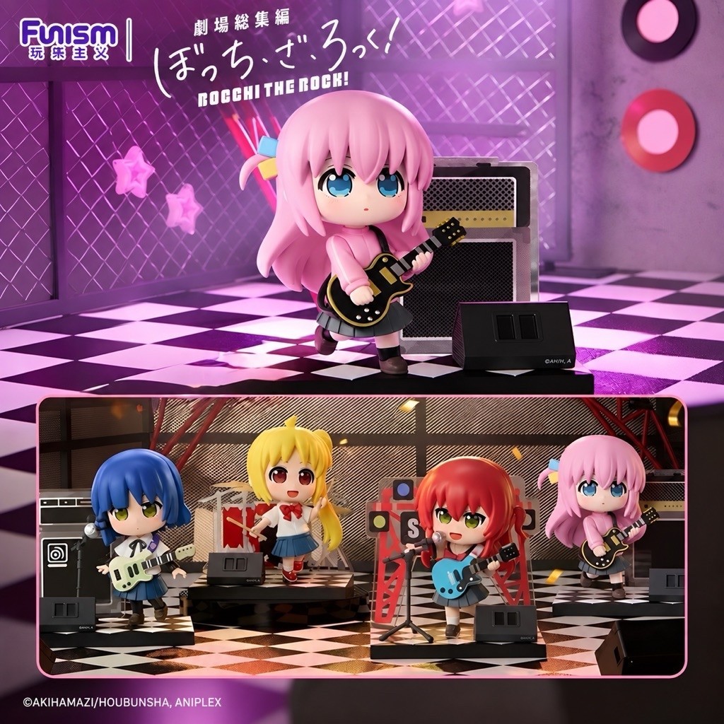 ✨正版 孤獨搖滾 公仔 盲盒 劇場 總集篇 玩樂主義 後藤孤獨 伊地知虹夏 山田涼 喜多郁代 小孤獨 擺件 禮物 周邊