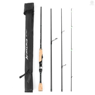 Portable Travel Spinning Fishing Rod 6.8FT Lightweight Carbo