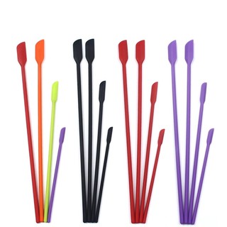 4Pcs Lengthen flexible marmalade spatulas/Mini soft silicone