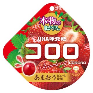 UHA味覺糖酷露露Q糖-草莓40g克【萬家福】