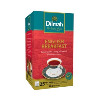 Dilmah帝瑪 英國早餐茶 2g x 25入【萬家福】