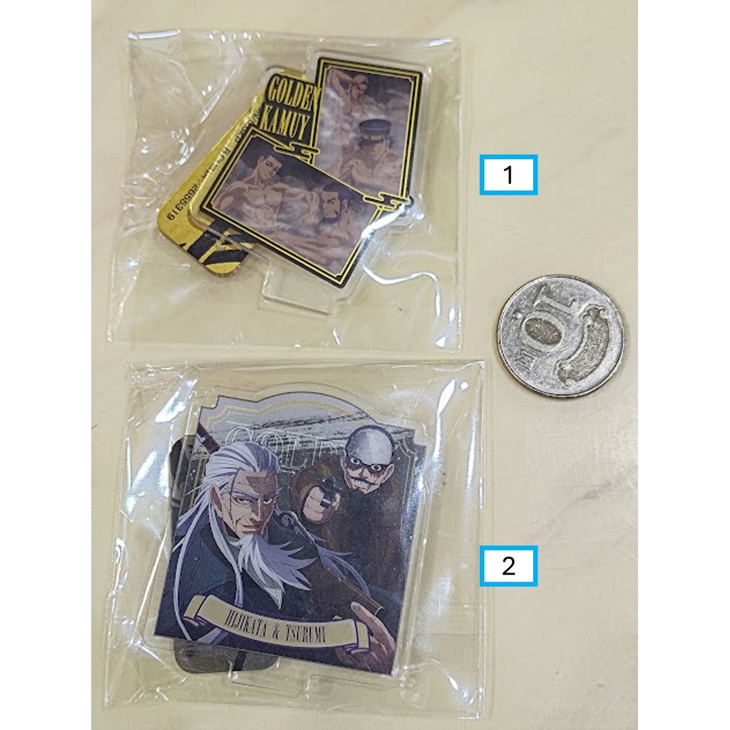 [睡睡蛙小池] 黃金神威 壓克力 立牌 溫泉 鶴見中尉 土方歲三 尾形百之助 杉元佐一 奇羅藍克 谷垣源次郎
