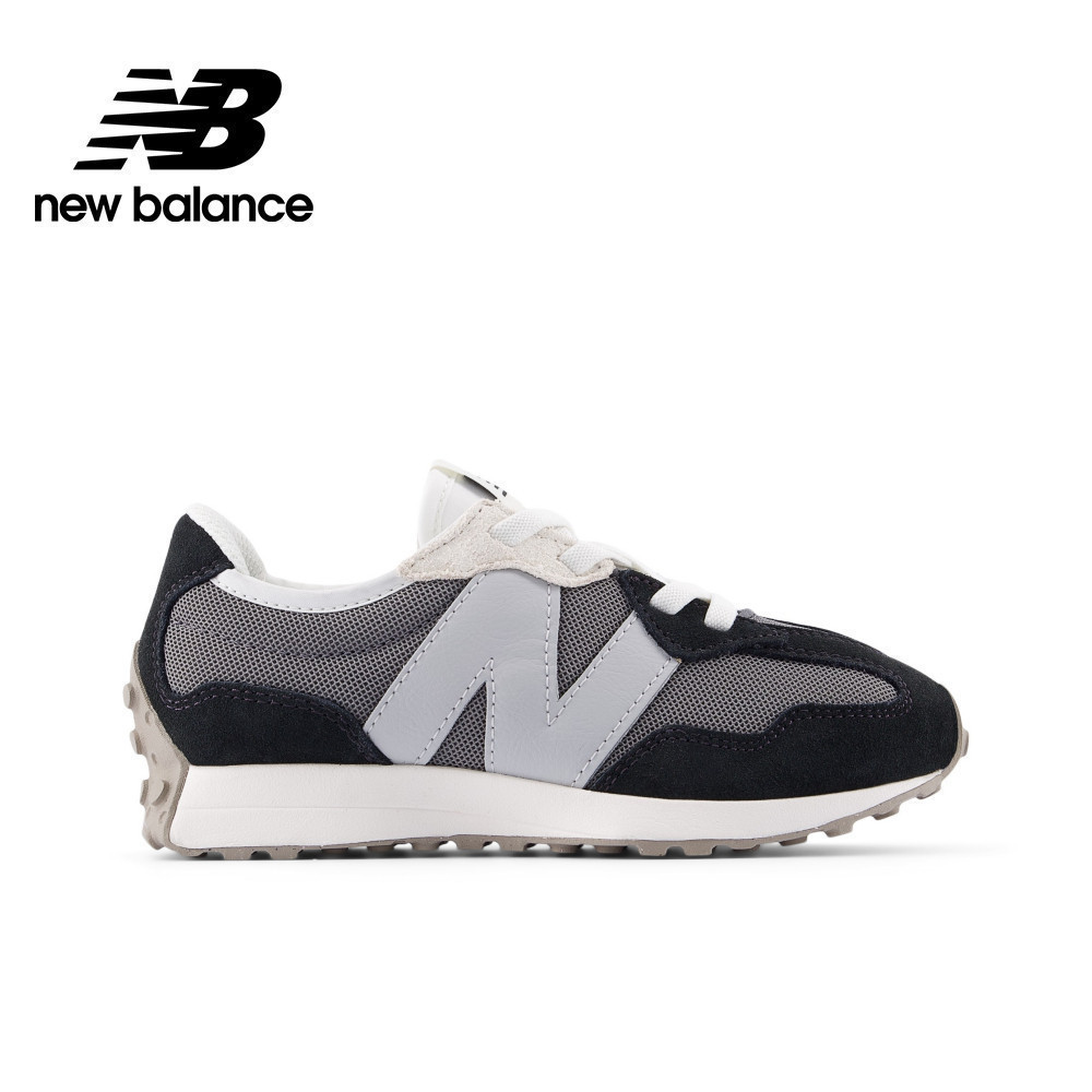 【New Balance】 NB 童鞋_中性_黑灰色(4-8歲)_PH327LG-W楦 327