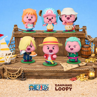 Loopy 露比 LOOPY X ONEPIECE 盲盒公仔 一中盒販售 ZL72271 X6