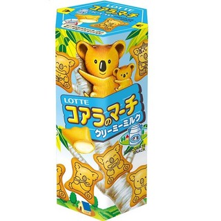 LOTTE 樂天小熊餅-牛奶口味(37g/盒)[大買家]