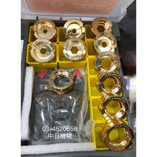 ☆中日機械☆電纜端子壓接模 套裝 米沃奇 18V鋰電液壓6T剪電纜線機 油壓剪 M18 HCC專用 電模 五金配件