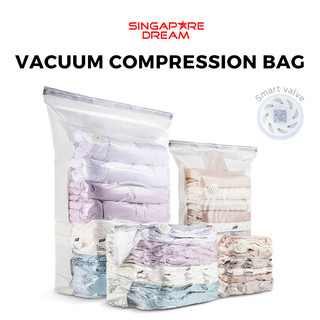 Vacuum Compression Storage Bag Space Saving Bag No Need Pum