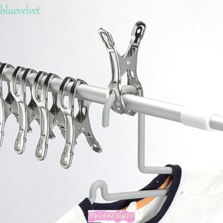 Metal Clothes Pins Windproof File Clip Clothes Pegs Stainles
