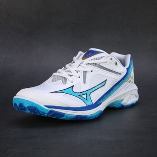 ㊣日本代購🔥Mizuno 美津濃 WAVE CLAW 3 羽球鞋 輕量止滑室內運動鞋 藍白色