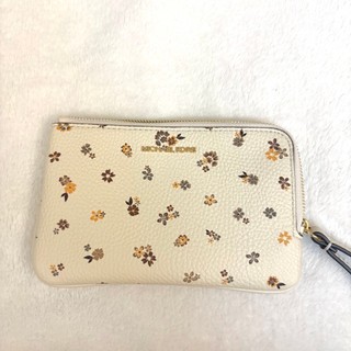 Michael Kors floral wristlet MK 小碎花手腕包 手拿包 美國代購 outlet