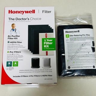 Honeywell一年份耗材組 HRF-ARVP100 & 家居淨味濾網 (適用HPA100 / HPA5150)