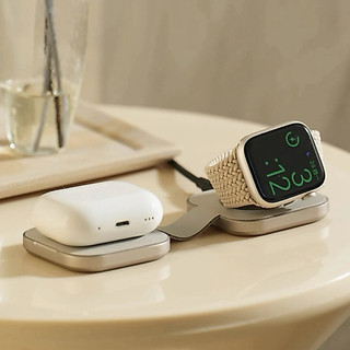 【多功用！外出必備！】Allite Power Go Qi2 磁吸折疊無線充電器 Apple Watch iPhone