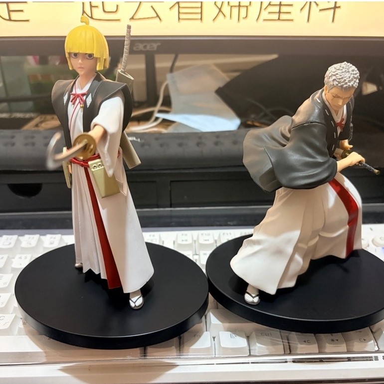 【合售】［正版 二手 無盒］地獄樂 山田淺右衛門 士遠 付知 景品 公仔