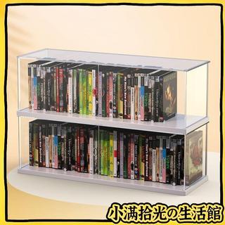 CD架 透明收納創意展示收納盒 盒 DVD光碟影片架 光碟儲物櫃盒 亞克力架 光碟