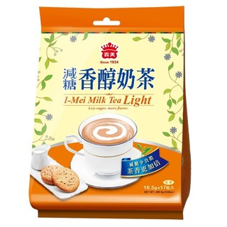 義美 減糖香醇奶茶 16.5g x17包【萬家福】
