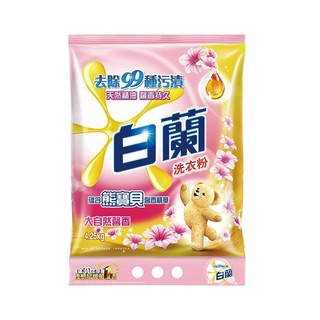 白蘭含熊寶貝大自然馨香洗衣粉4.25Kg公斤 x 1 【家樂福】