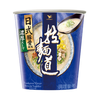統一拉麵道-日式豚骨(杯)[箱購]73g克 x 12Cup杯【家樂福】