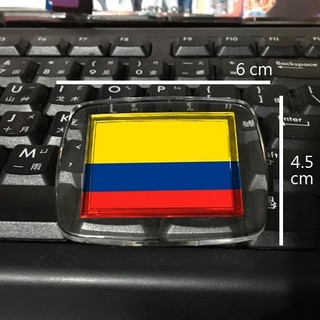 哥倫比亞 國旗 磁鐵 吸鐵 Colombia