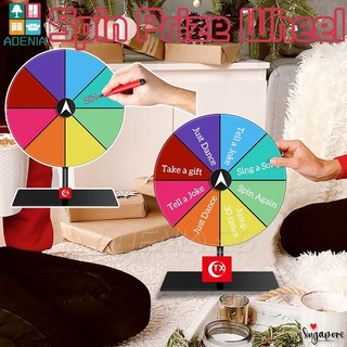 20*27CM 8 Slots Spin Wheel Dry Erase Spinning Prize Wheel Ed