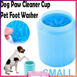 Dog Paw Cleaner Cup Pet Foot Washer Cup Soft Silicone Combs