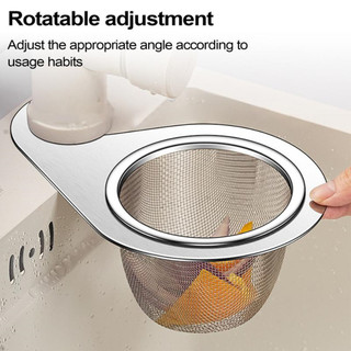 Dry And Wet Separation Sink Drain Basket Stainless Steel Dra