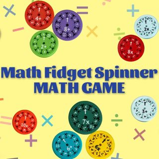Mathematics Fidget Spinner Educational Spin Toy Learning Ari