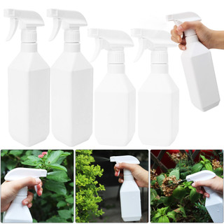 Durable Square Plastic Refillable Hand Trigger Spray Bottle
