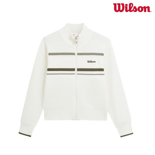 【Wilson】Game On Sweater Top Sandrift 女款 服飾 毛衣 白色