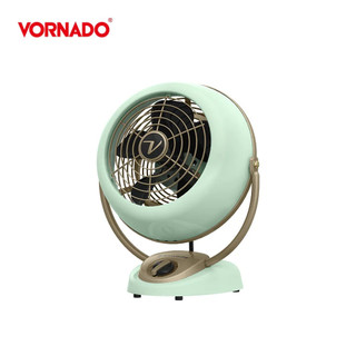 【美國 VORNADO 沃拿多】奢華煉金復古循環扇 VFANA22-TW 蒂芬妮綠 適用3-5坪