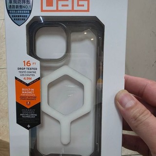 UAG 同款 iphone 15 透明黑邊磁吸防摔殼