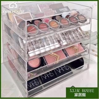 XXIN HOUSE家居館🏠眼影盤收納架 亞克力化妝品置物架 化妝品收納盒 化妝品置物架 壓克力加大版眼影盤