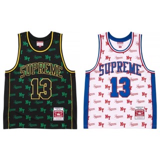 全新限量免運26ss Supreme Mitchell & Ness Jersey 聯名13號籃球背心球衣