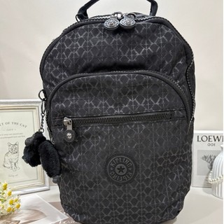 公司貨附發票Kipling 黑菱格紋機能手提後背 SEOUL S KPKI3789K5910OS