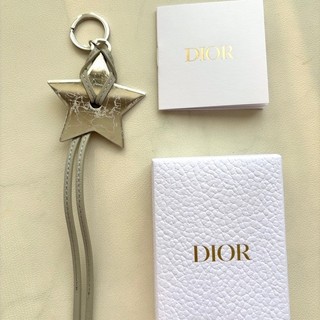 迪奧 DIOR 幸運之星 星星流蘇吊飾 鑰匙圈