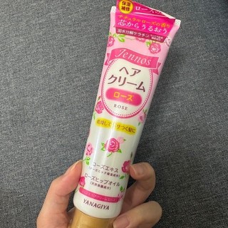 全新✨日本 柳屋 Jennos 保濕修護乳（玫瑰）免沖洗護髮乳