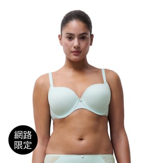【Chantelle Easy Feel】Emma T-shirt Bra 仙黛爾(98160 073藍色珊瑚礁)