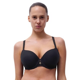 【Chantelle】Romance 3D記憶纖維T-Shirt Bra B-D(19XN0 011黑色)