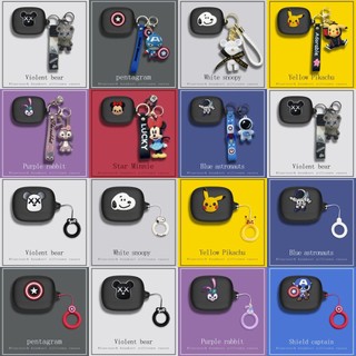適用於 QCY MeloBuds N50 (HT12) 主動降噪真無線藍牙耳機保護套 QCY耳機殼 卡通矽膠軟殼 防摔殼