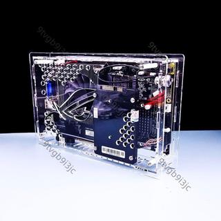 🍰經典🍰847plus工控板電腦專用小機箱透明亞克力有機玻璃b75定製k9 eth/瑤瑤精品