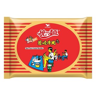 統一辣味蔥燒牛肉(包)[箱購]90g克 x 30 【康達盛通】