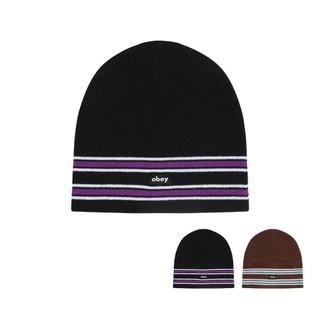 OBEY 細針毛帽 冷帽 BEANIE BASS 多色 針織 毛帽 情侶帽 秋冬必備【TCC】