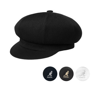 KANGOL TROPIC SPITFIRE 南瓜帽 黑/咖啡/白 多色 透氣 報童帽 畫家帽 鴨舌帽 熱銷款【TCC】