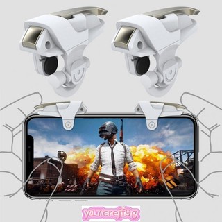 1Pair Mobile Phone Gaming Trigger Controller Shooter Fire Bu